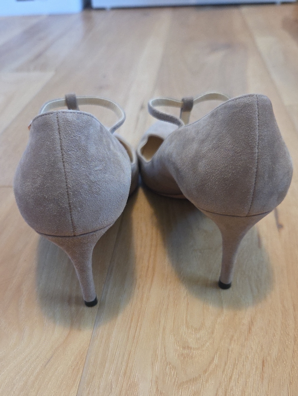 Jimmy Choo Dari Suede Tstrap Size 10 - Picture 3 of 6